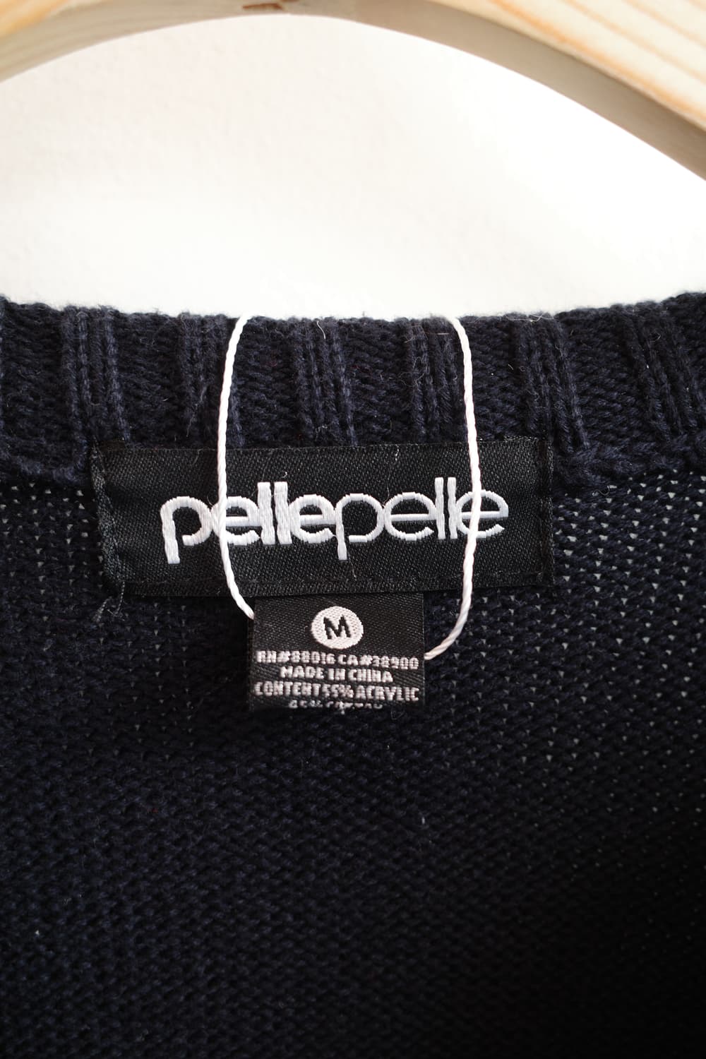 pelle pelle 펠레펠레 자수 패치 가디건 상품이미지3