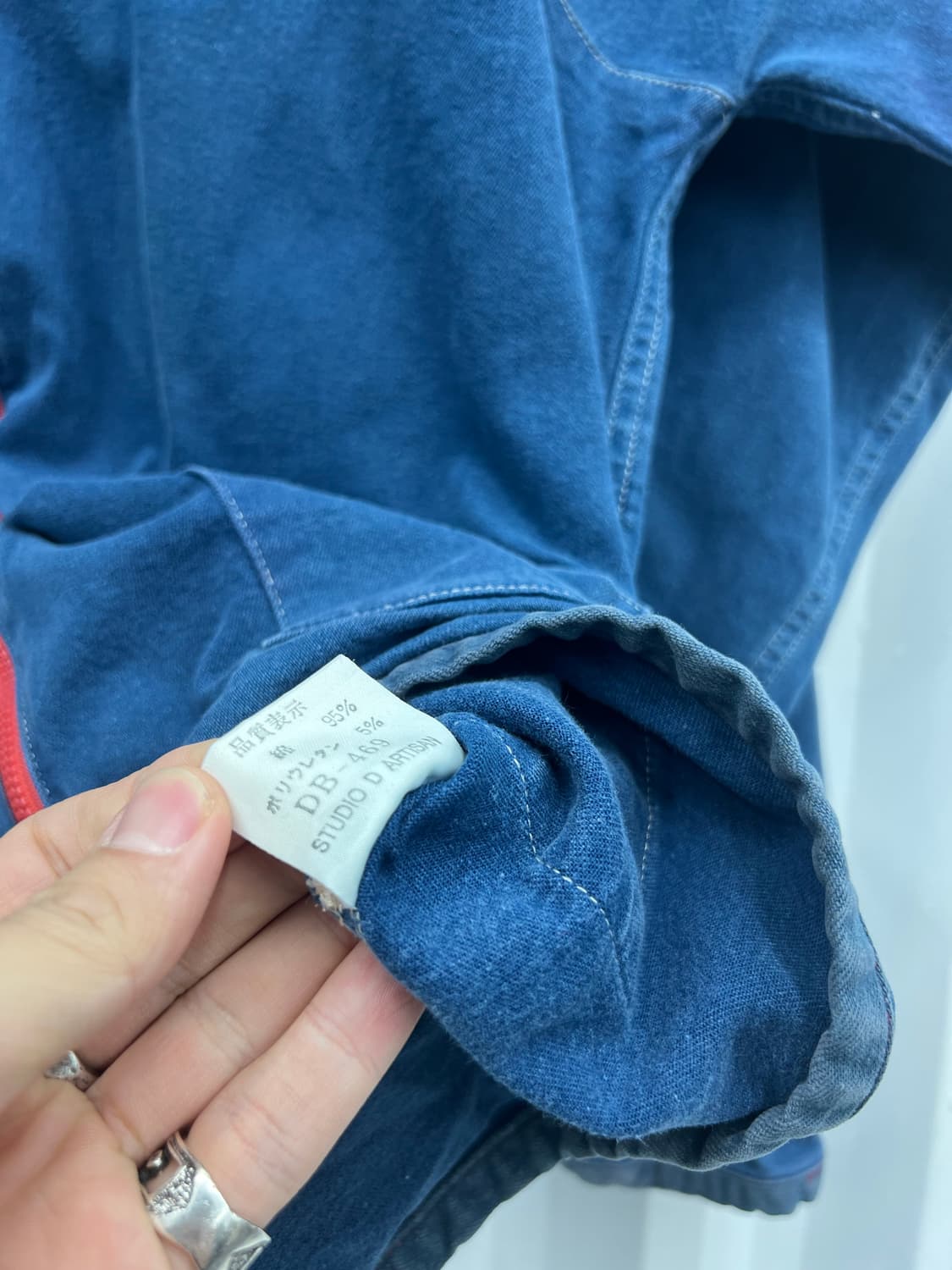 Studio D’artisan old indigo zip jacket 상품이미지6