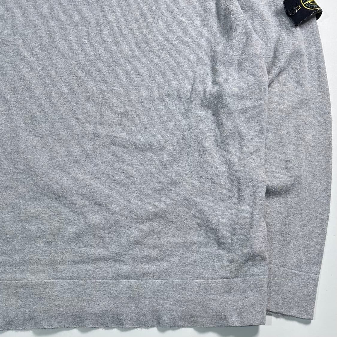 스톤아일랜드 그레이 크루넥 니트  상품이미지4