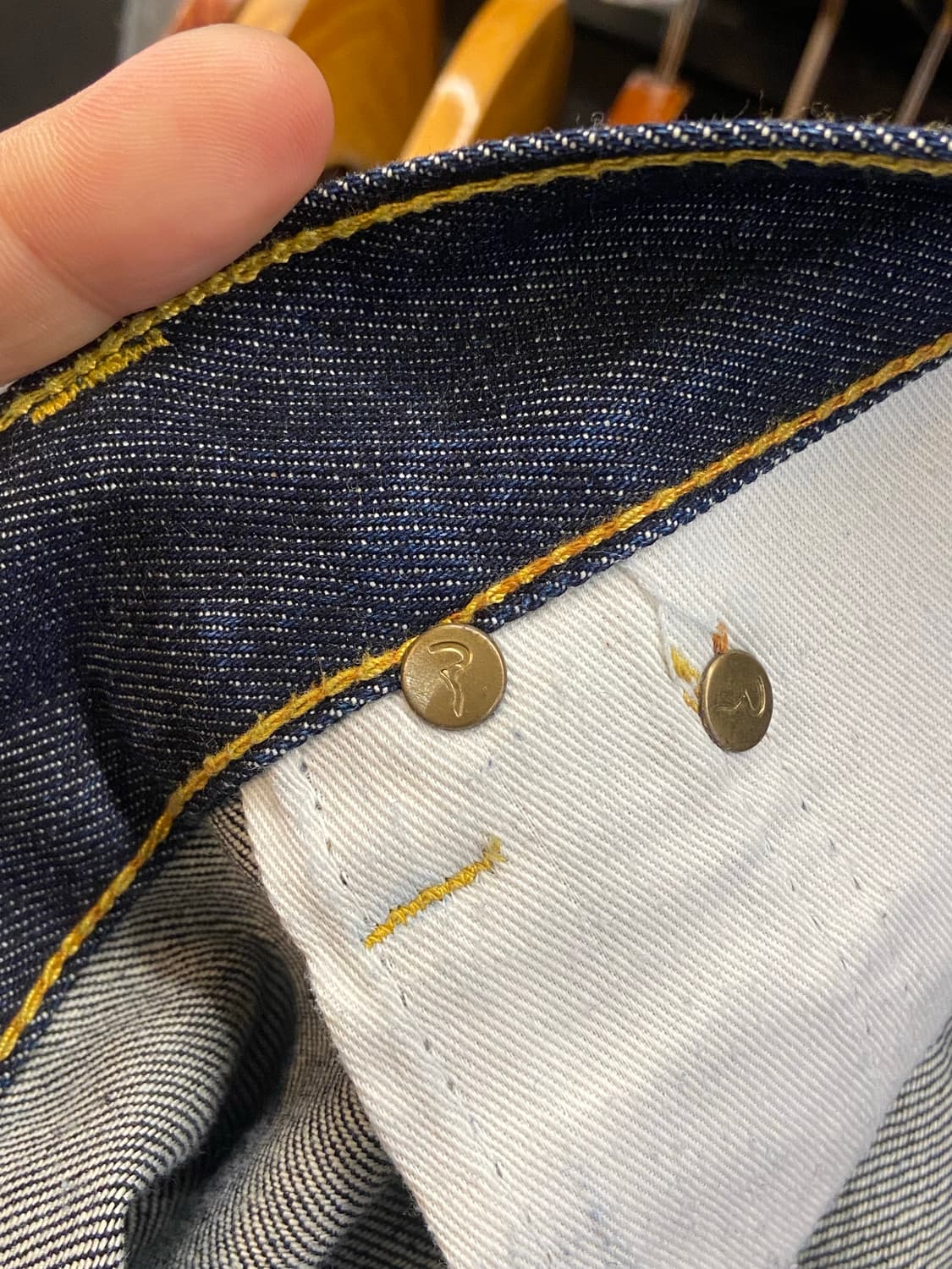 42) Evisu Regular Fit Selvedge Jeans 상품이미지8