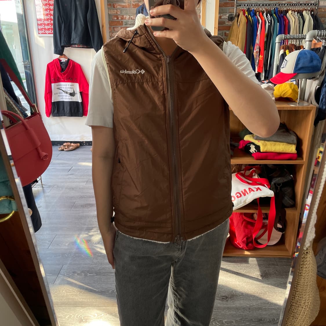 컬럼비아 양면후드조끼 상품이미지6