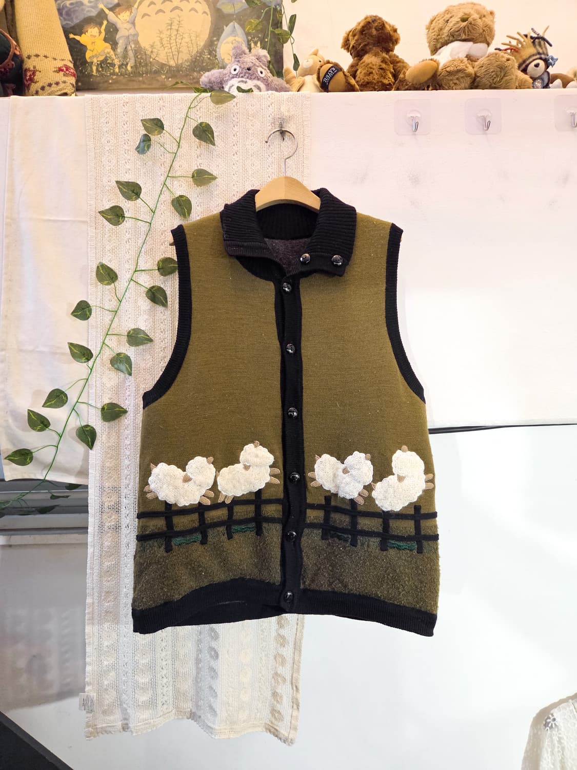 양떼목장 니트 조끼 [리버시블] 상품이미지1