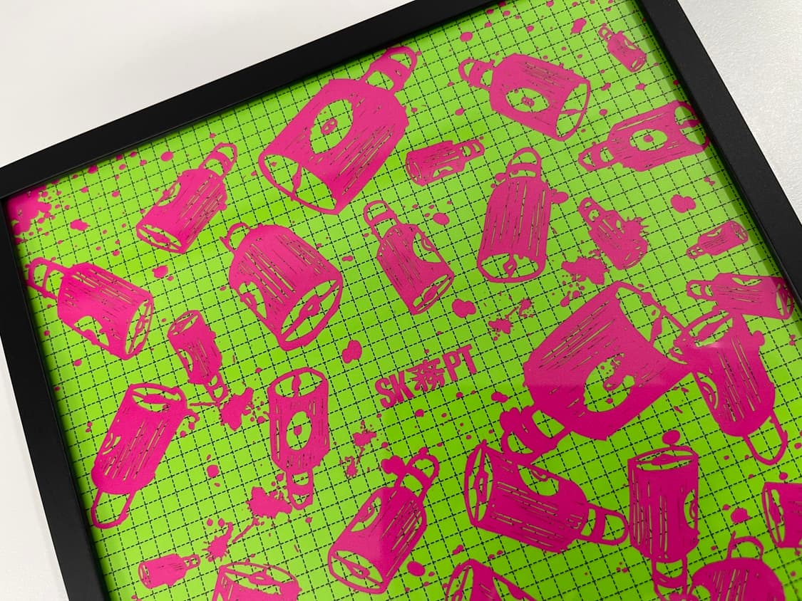 언더커버 x 더블탭스 Undercover SS00 준 타카하시 아트 상품이미지2