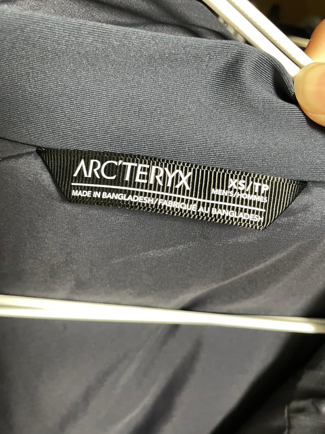 아크테릭스 아톰 ar xs사이즈 네이비 상품이미지3