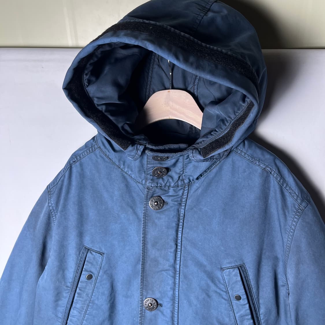 [Stone Island] 11A/W 스톤아일랜드 다이드 왁스 자켓 상품이미지2