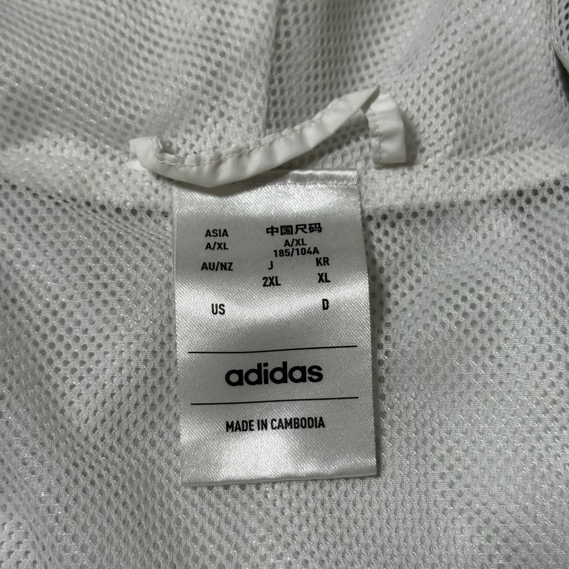 아디다스 파이어버드 바람막이 XL 상품이미지7