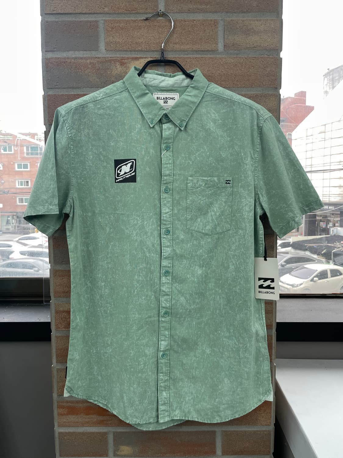 BILLABONG 워크 반팔 셔츠(데드스탁)  상품이미지7