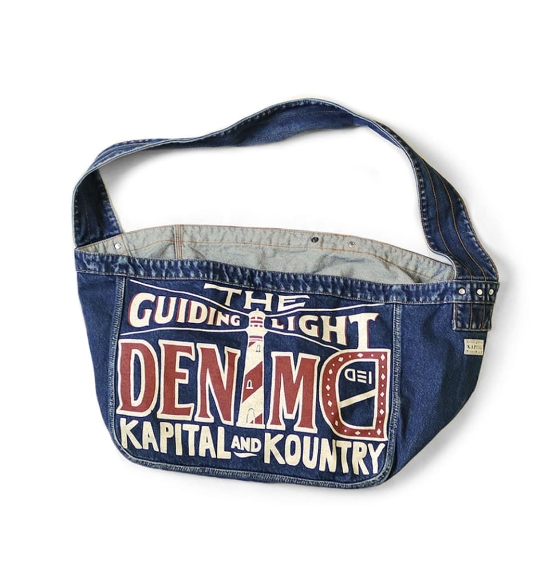 캐피탈 데님 가방 (크로스) 상품이미지3