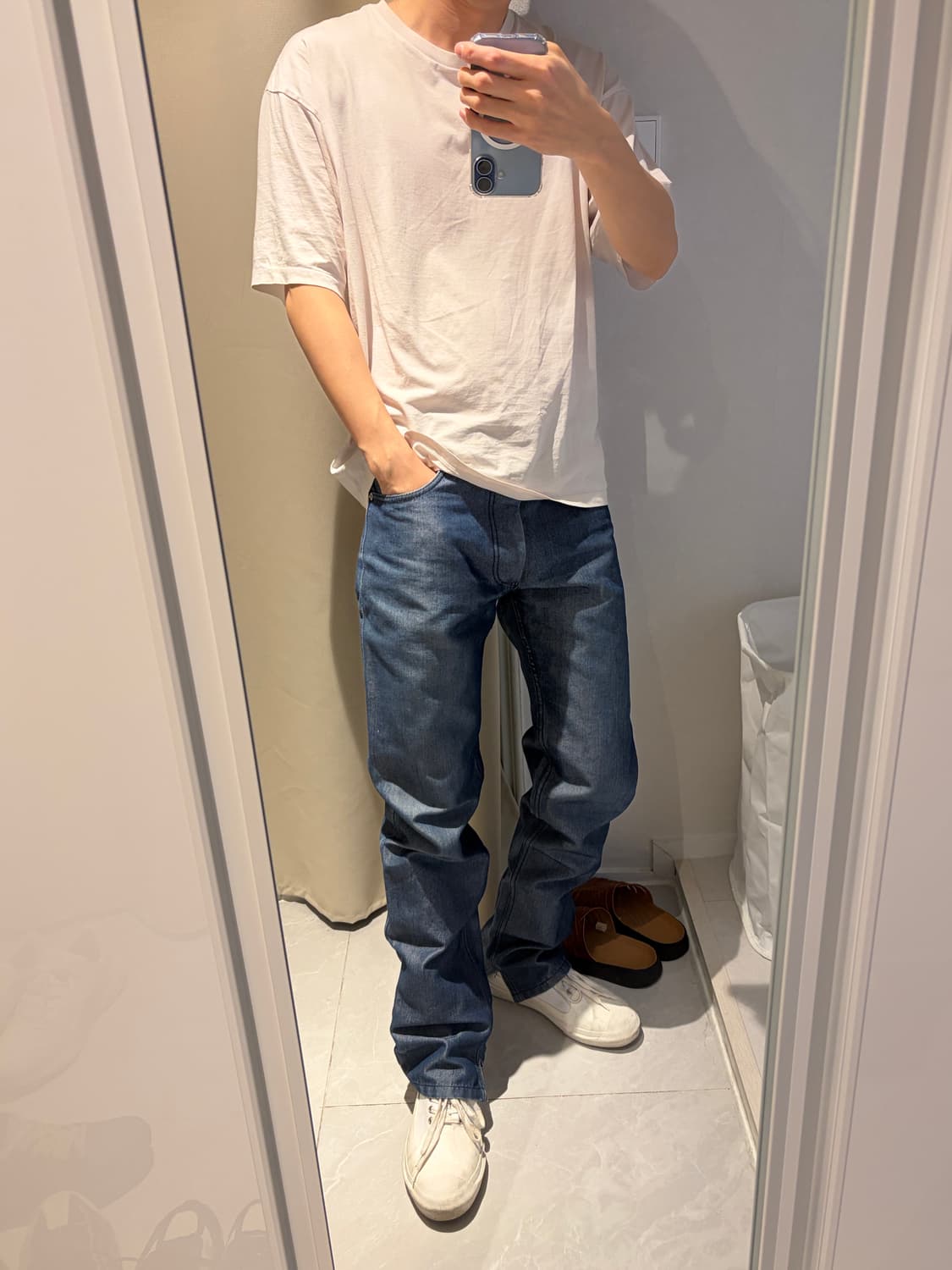 헬무트랭 코티드 데님 팬츠 상품이미지8