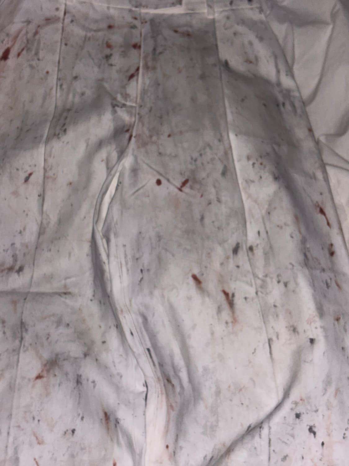 OBM 화이트 블러드 트라우저 상품이미지2