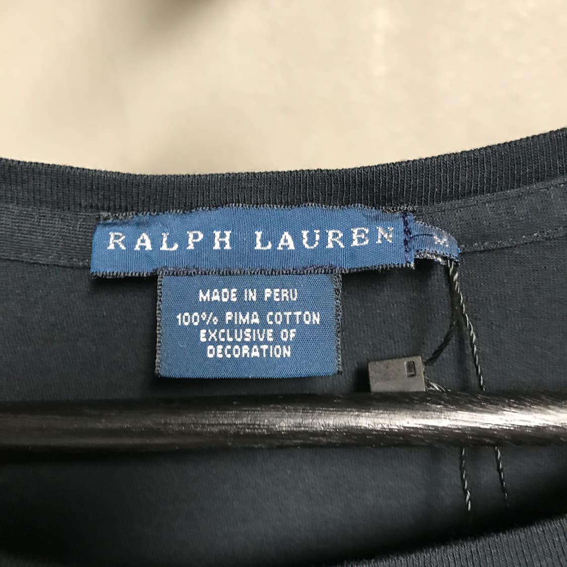 폴로 랄프로렌 빅포니 반팔 티셔츠 블랙 M(W) 상품이미지5