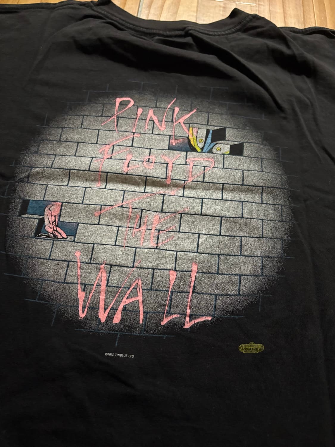 1982 pink floyd the wall vtg t shirt 상품이미지2