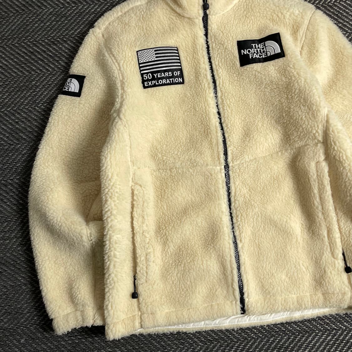 노스페이스 스노우 플리스 자켓 베이지y 3378 상품이미지4