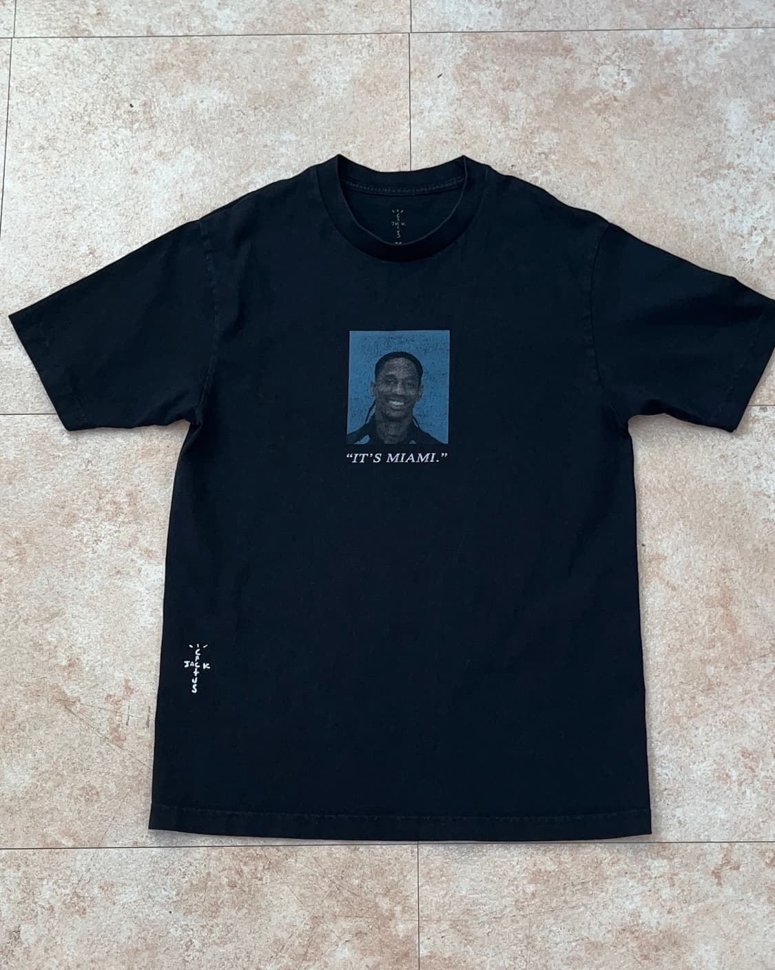 트래비스 스캇 It's Miami t-shirt 머그샷 티셔츠 상품이미지2