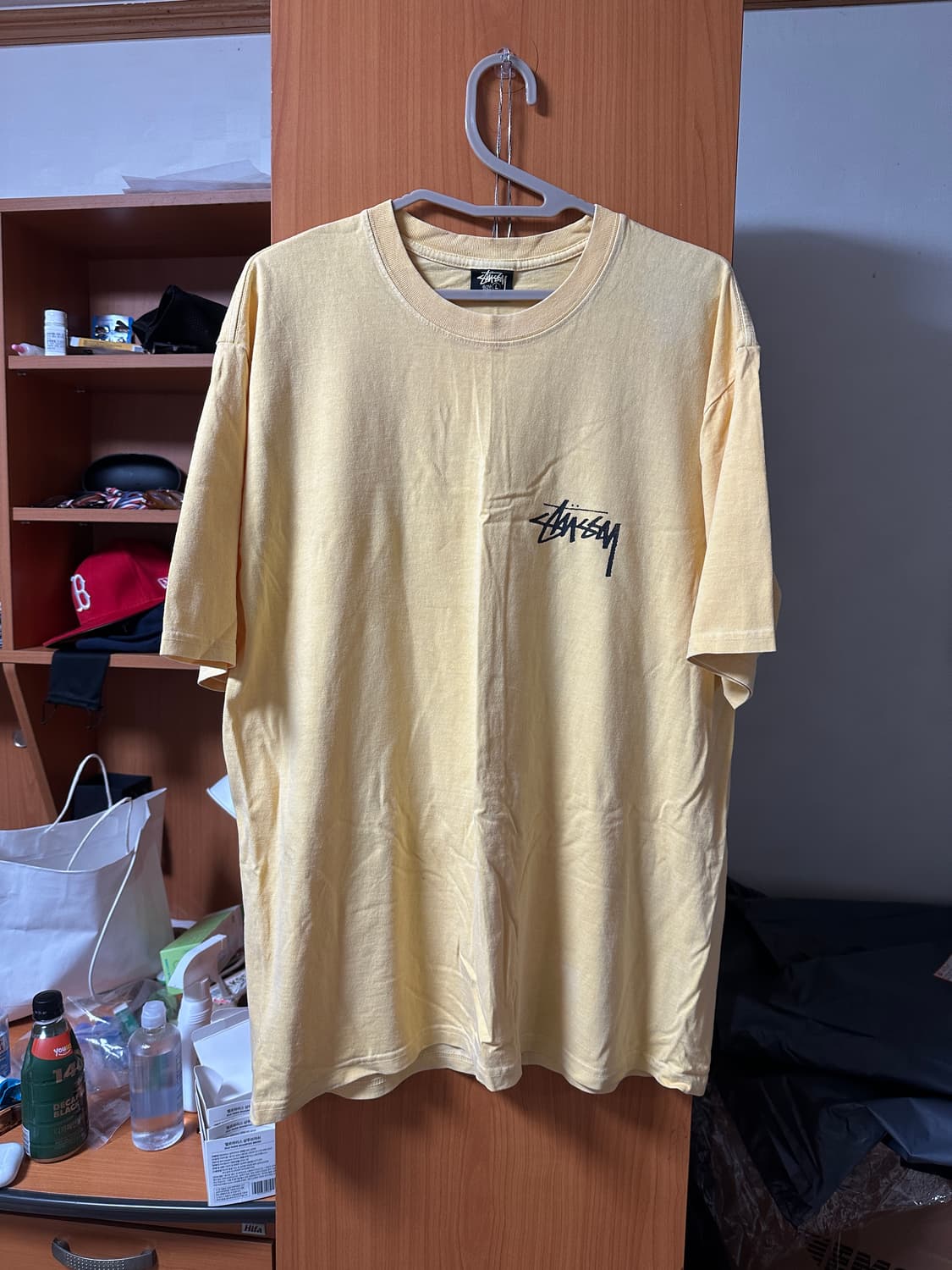 [L] 스투시 Stussy 페인터 다이드 반팔 티셔츠 상품이미지1