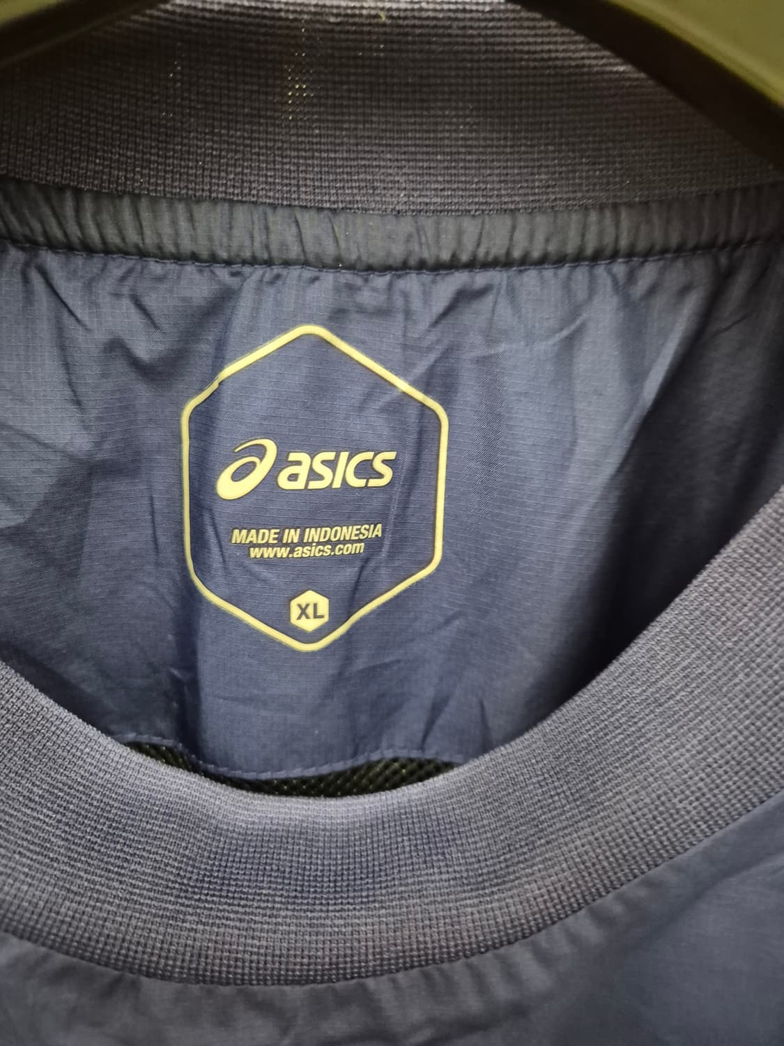 아식스 IAB STUDIO 바람막이 XL 네이비 상품이미지9