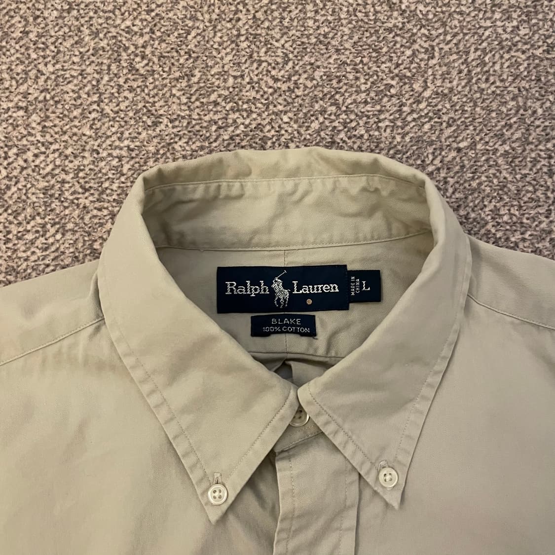 폴로 코튼 셔츠 상품이미지5