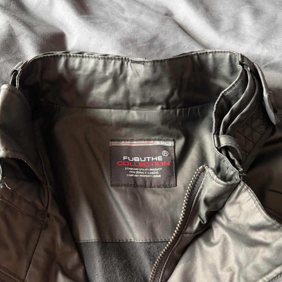 [FUBU] 후부 페이크 래더 블랙 자켓 상품이미지3