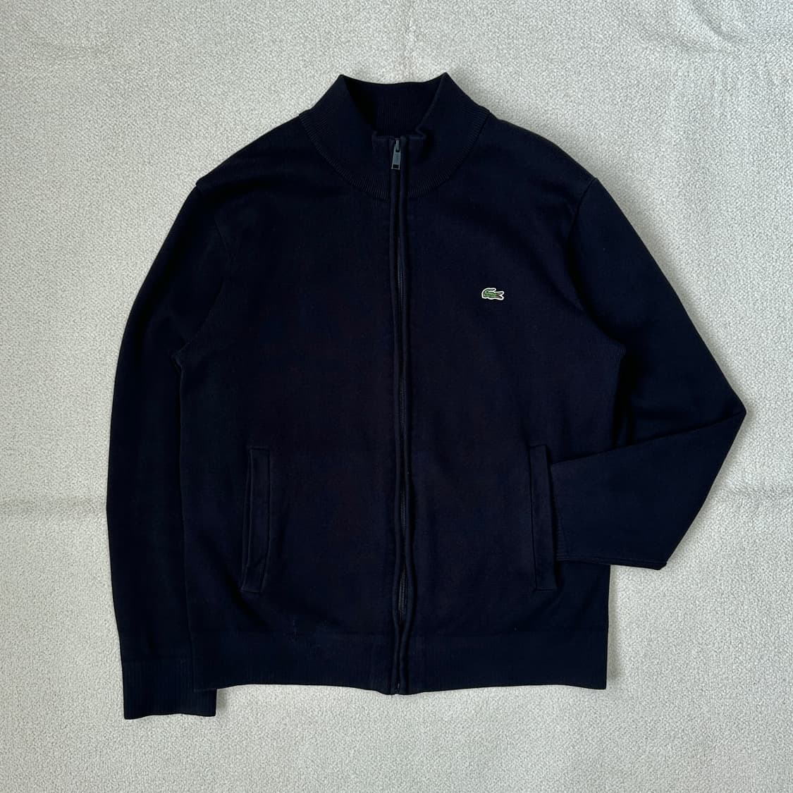 라코스테 하이넥 집업 가디건 상품이미지1