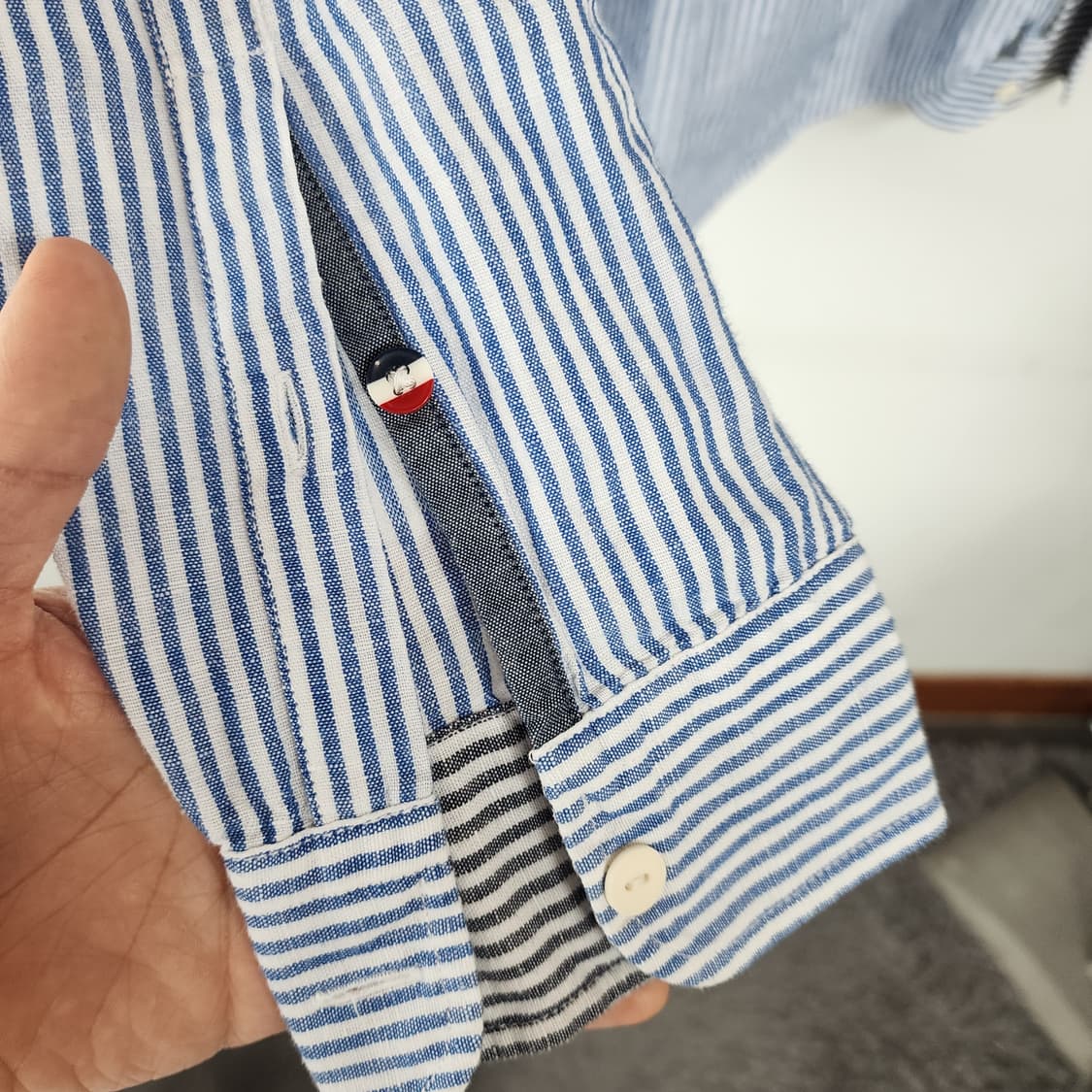 타미힐피거 스트라이프 셔츠 남방 상품이미지5