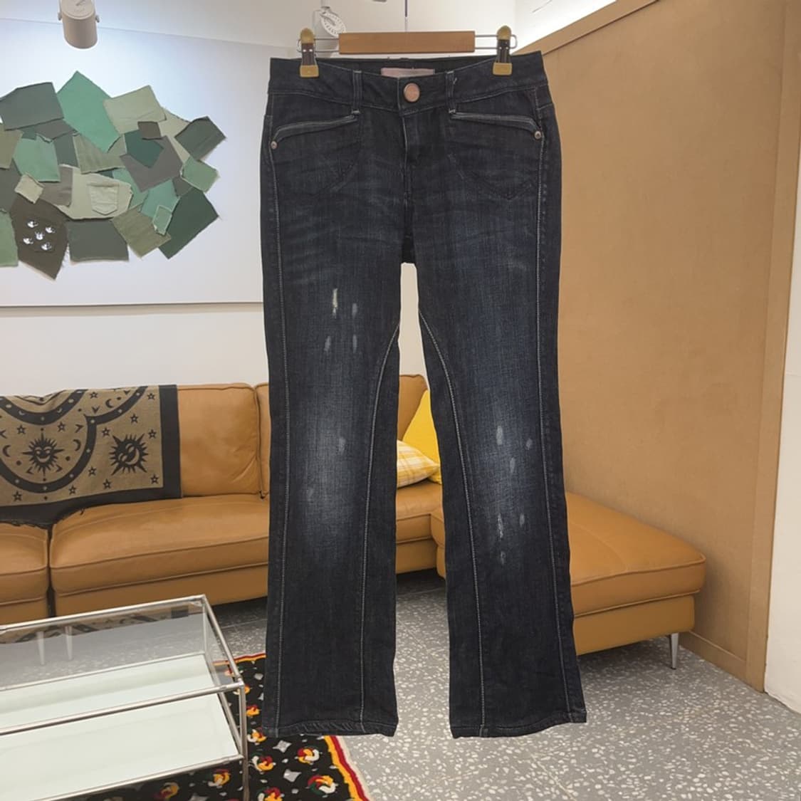 리바이스 레이디스타일 스판 데미지 워싱 데님팬츠 64 C07314 상품이미지3