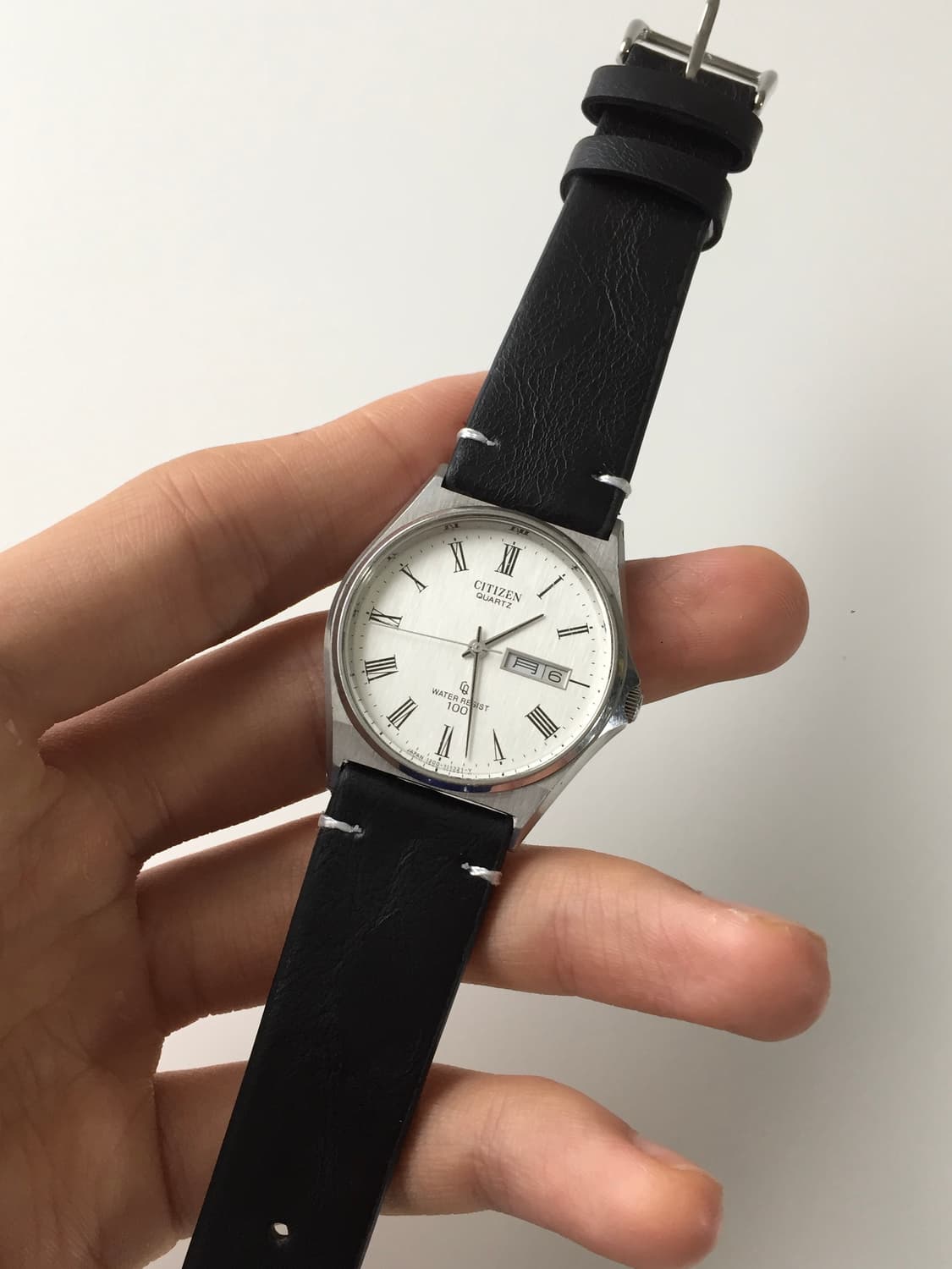 80s citizen roman index day-date quartz 상품이미지6