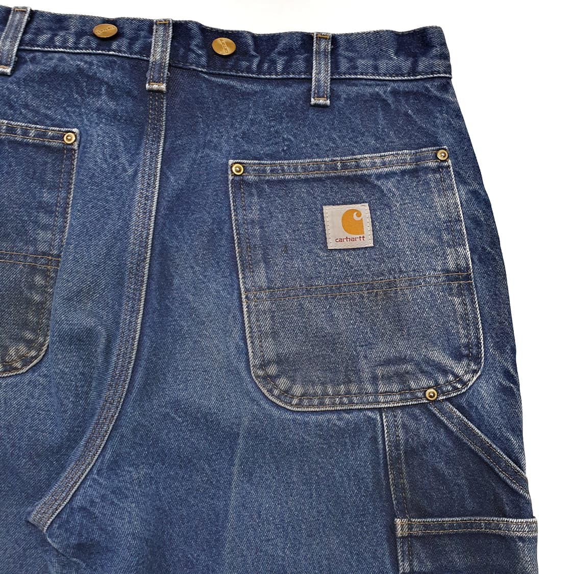 칼하트 더블니 데님 b07 (32) well worn 상품이미지7