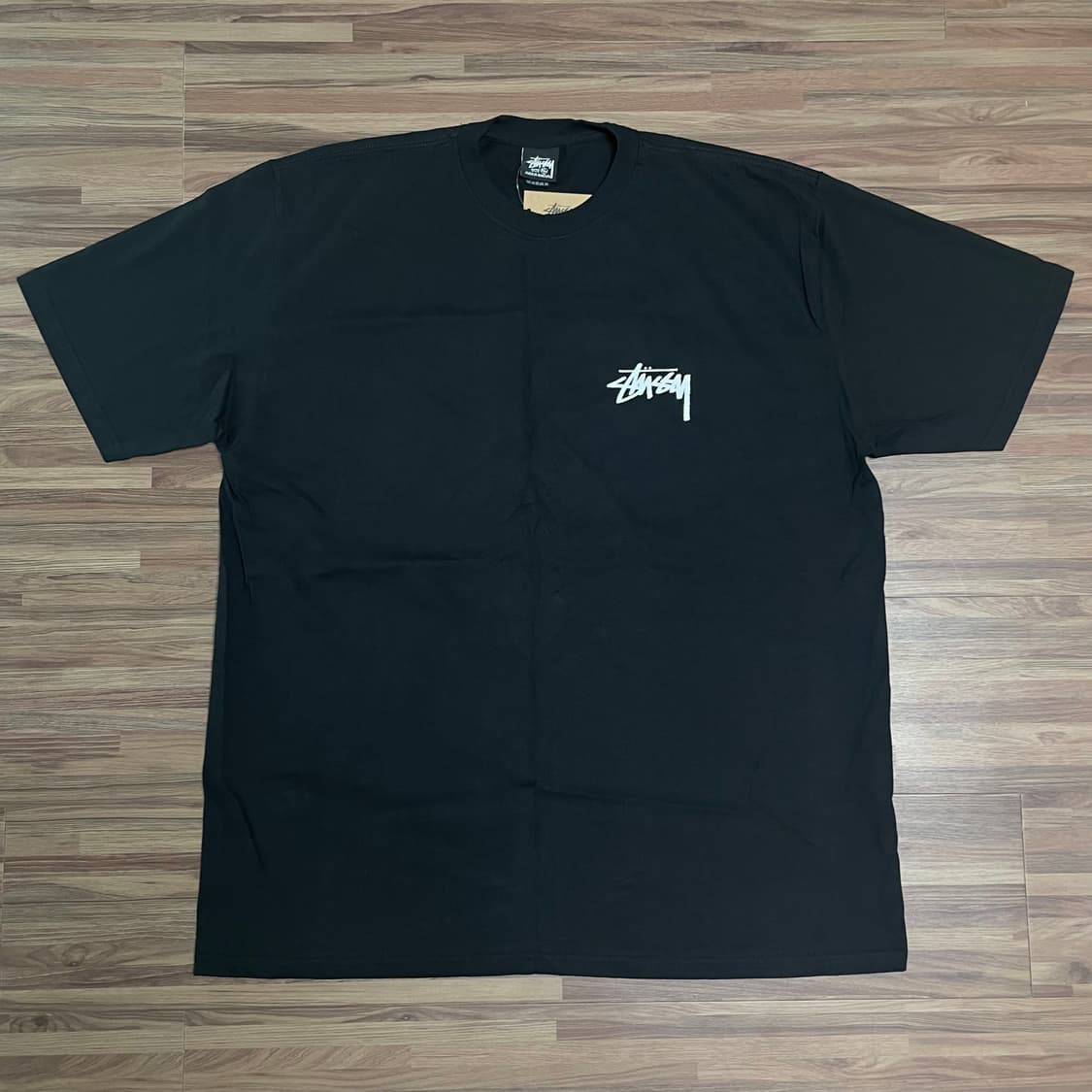 새상품 스투시 stussy 투칸 블랙 반팔 반팔티 티셔츠 xl 상품이미지3