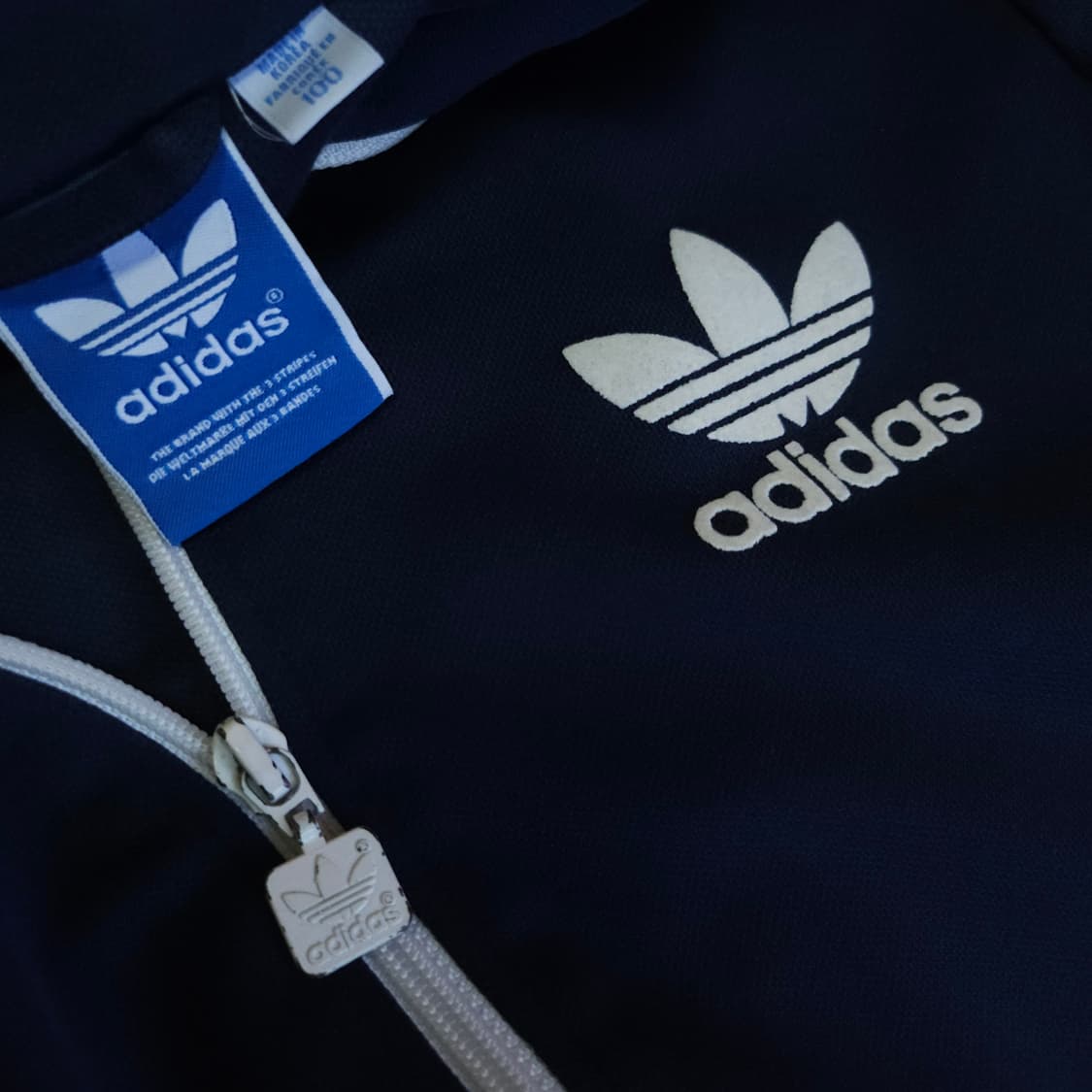 아디다스 파이어버드 네이비져지 95-100 트랙탑저지 상품이미지6