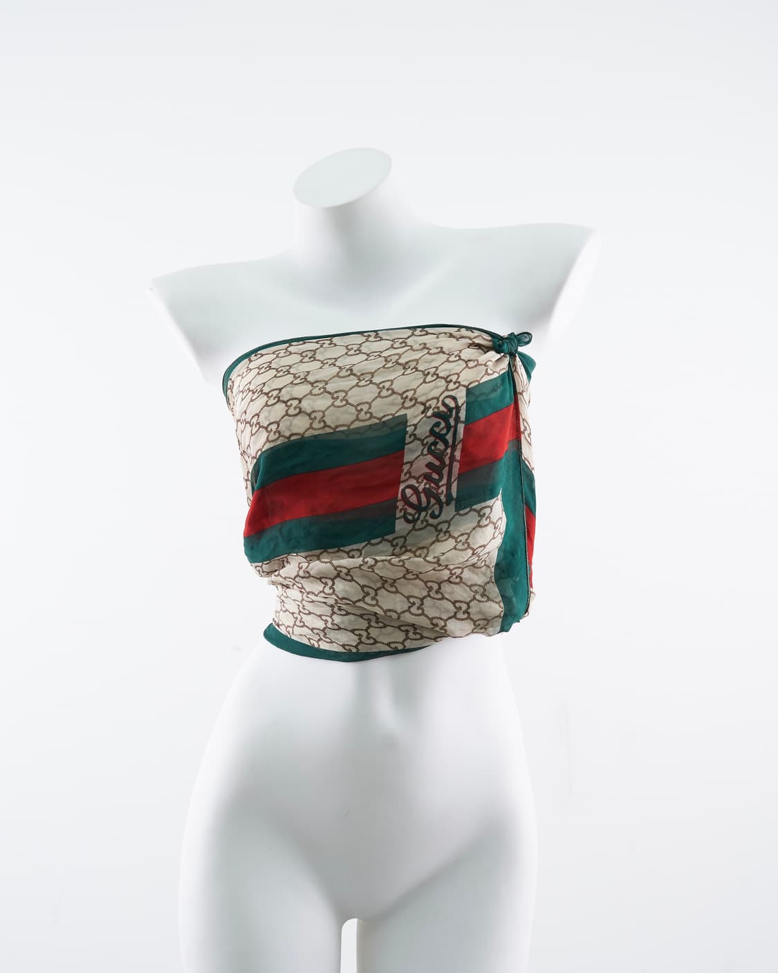 Gucci 실크 로고 스카프 상품이미지2