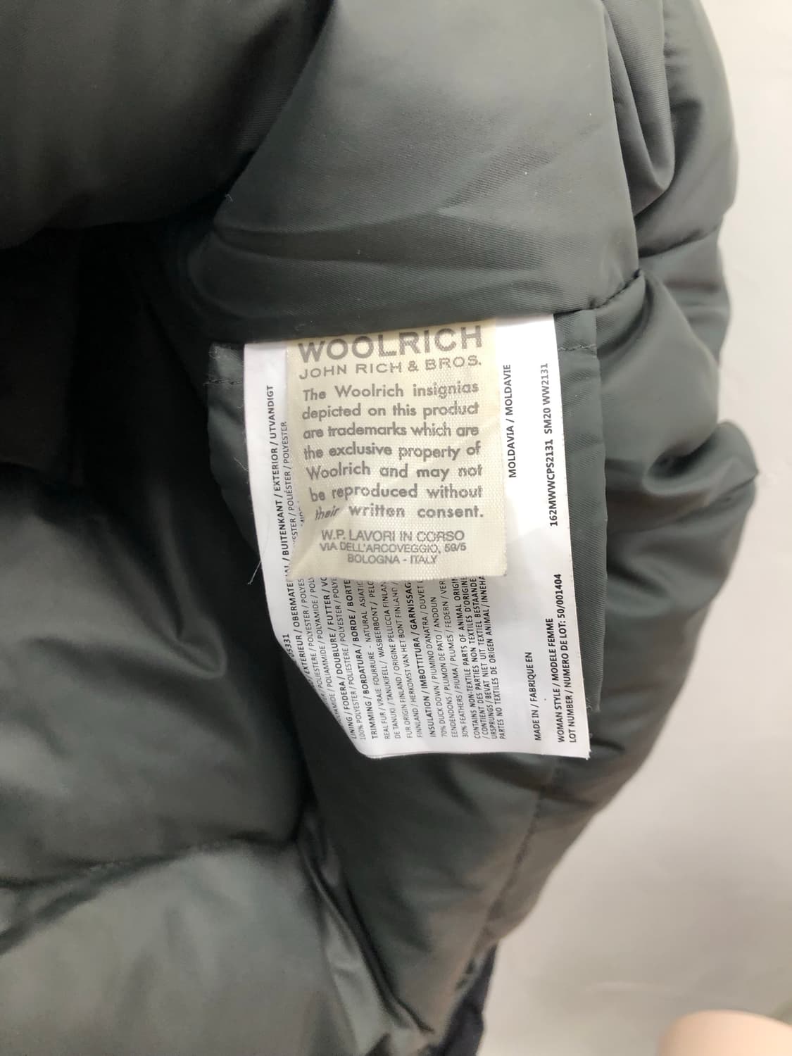 울리치 후드 다운 자켓 상품이미지5