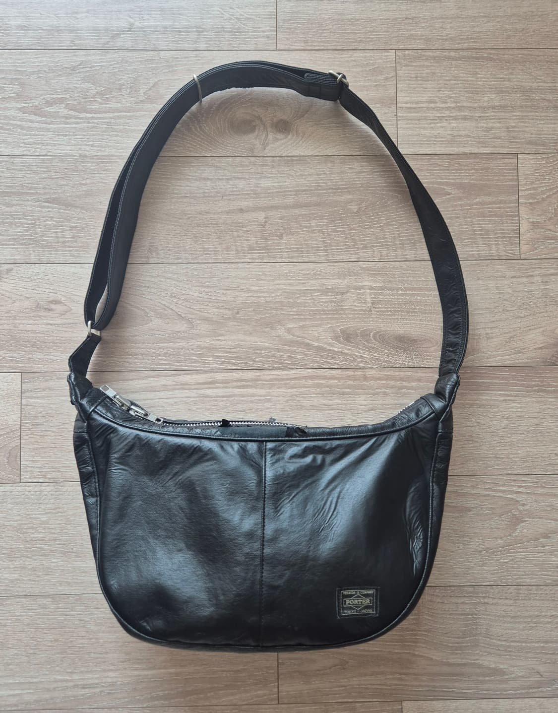포터 프리스타일 숄더백 블랙 상품이미지1