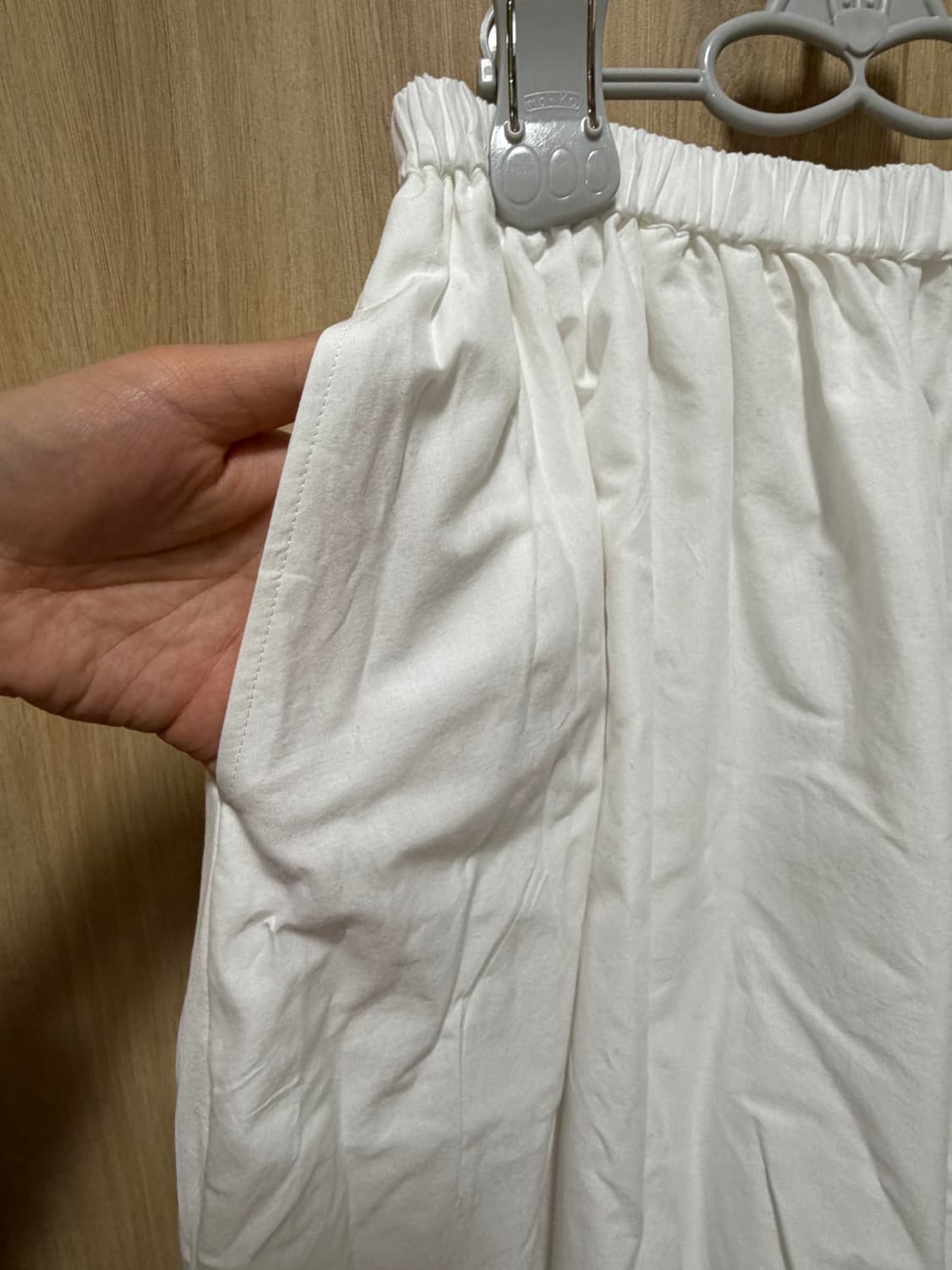 모리걸 화이트 롱스커트 하구미 스즈코 상품이미지2