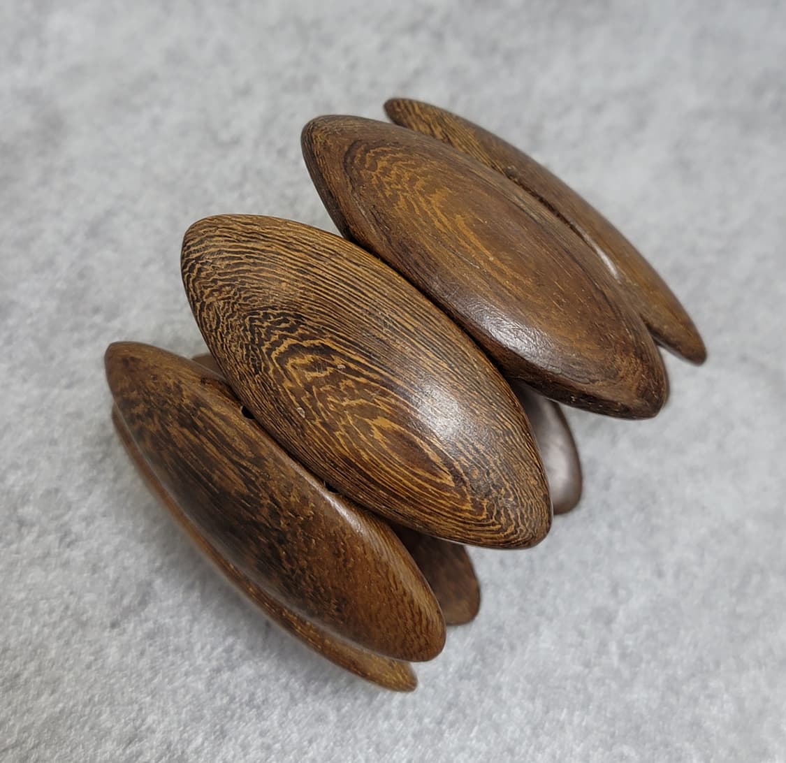 vintage wood bangle 상품이미지5