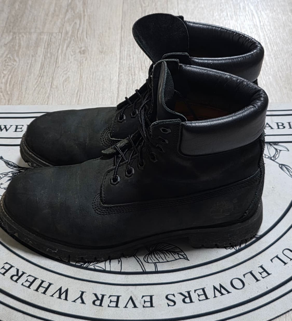 (270)팀버랜드 6인치 프리미엄 워터프루프 블랙 부츠 상품이미지2