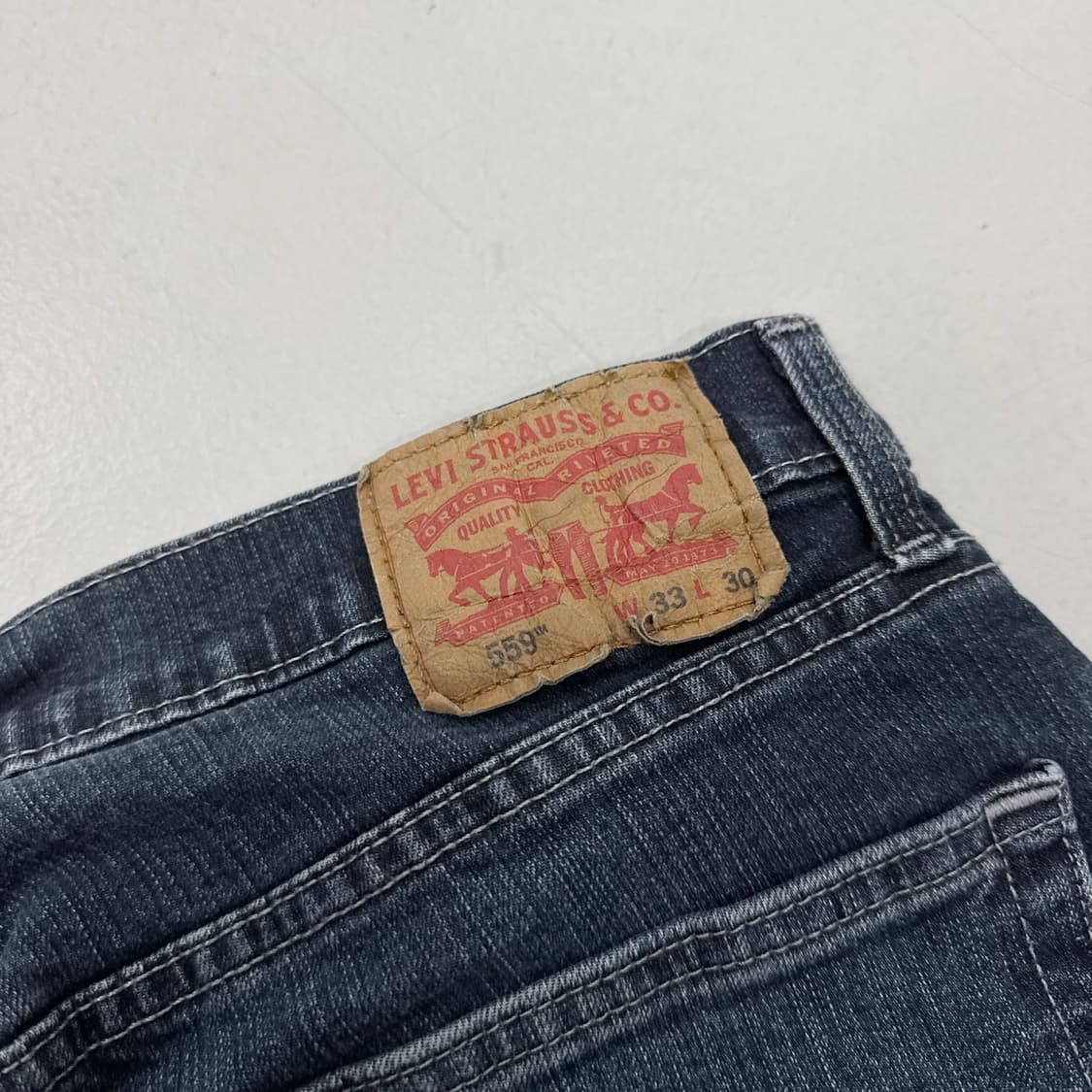 리바이스 559 새깅 워싱 스케이터 데님팬츠 상품이미지5