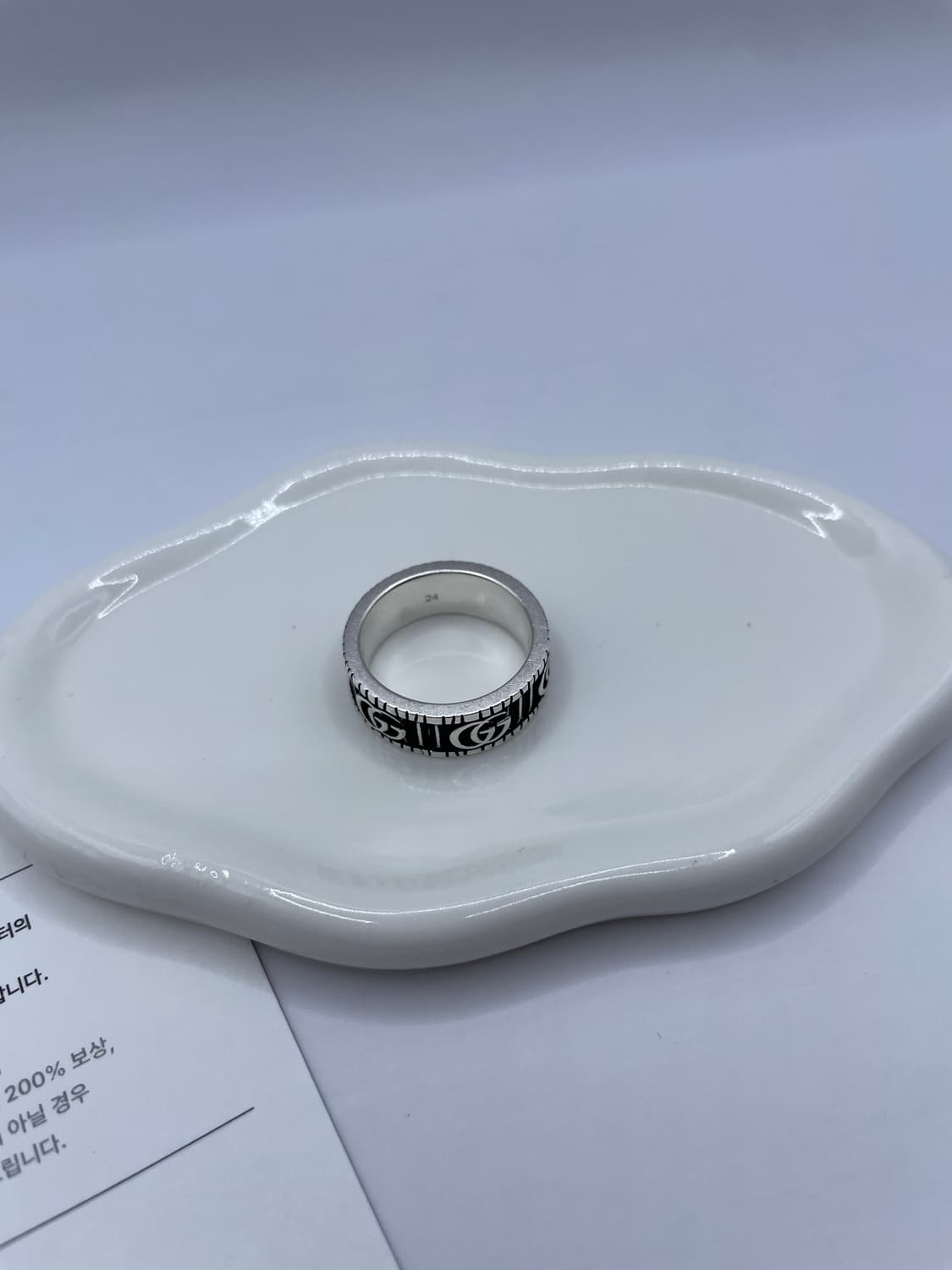 구찌 반지 더블G 링 24호 상품이미지2