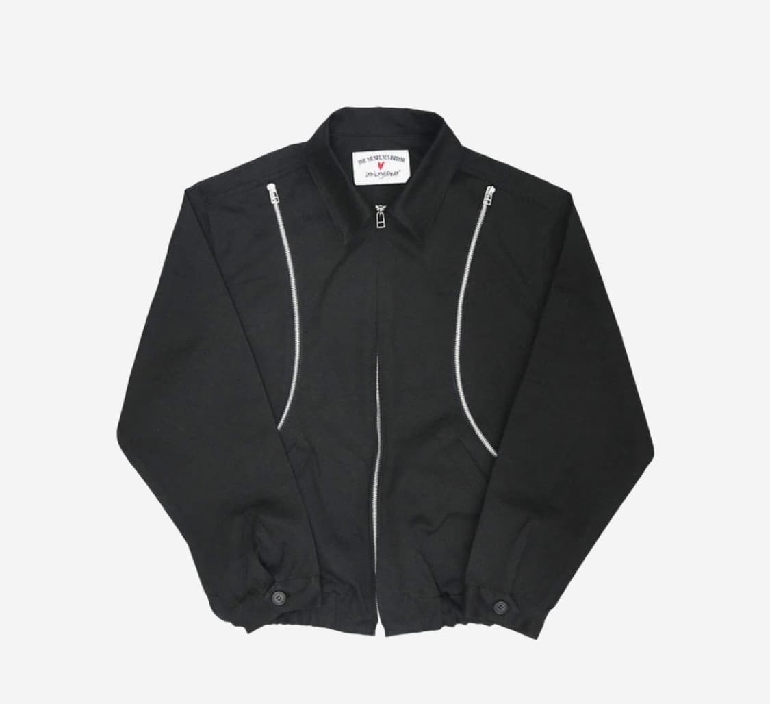 더뮤지엄비지터 존버거맨 커브드 블루종 L 상품이미지1