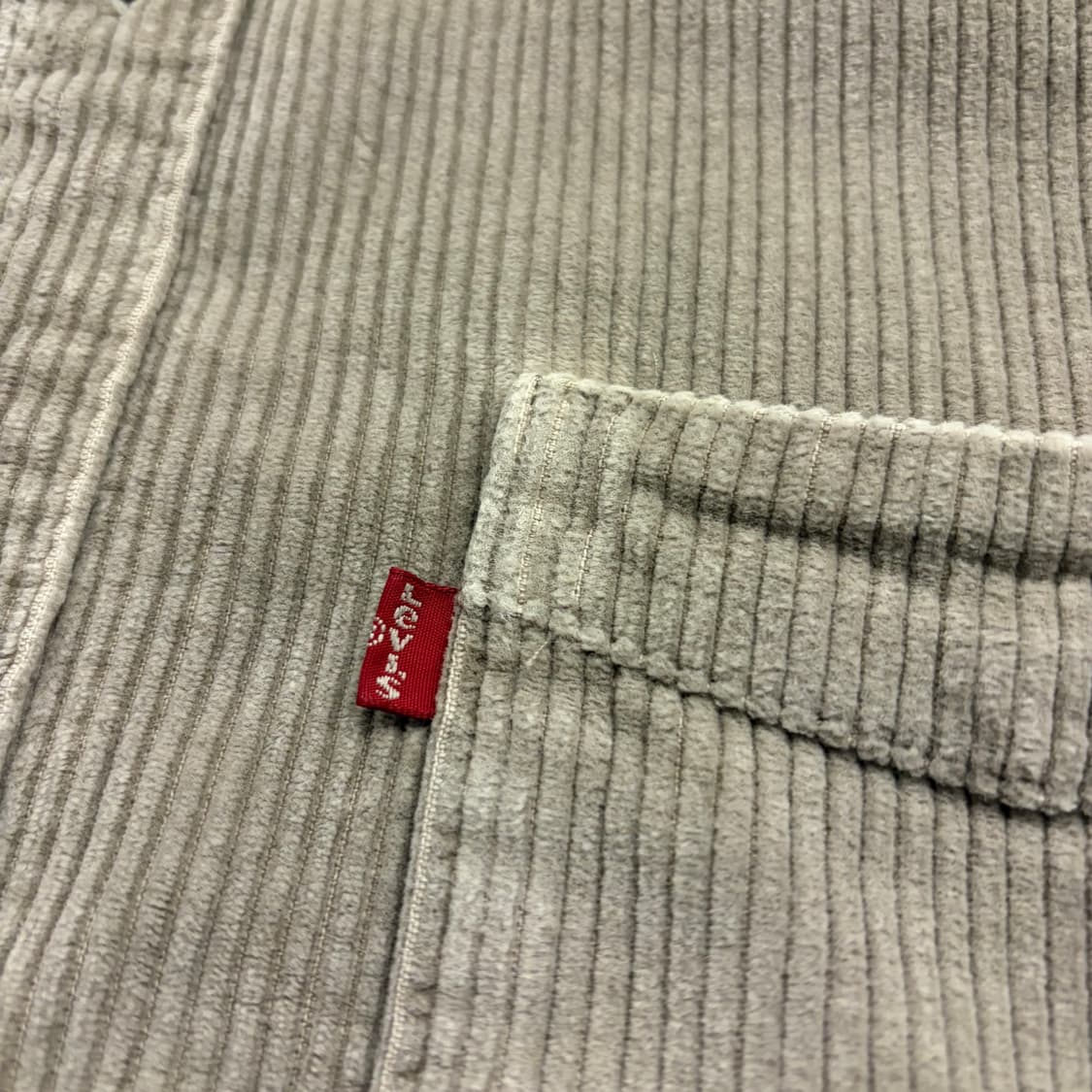 [XS] 리바이스 코듀로이 셔츠 베이지 B869 상품이미지4