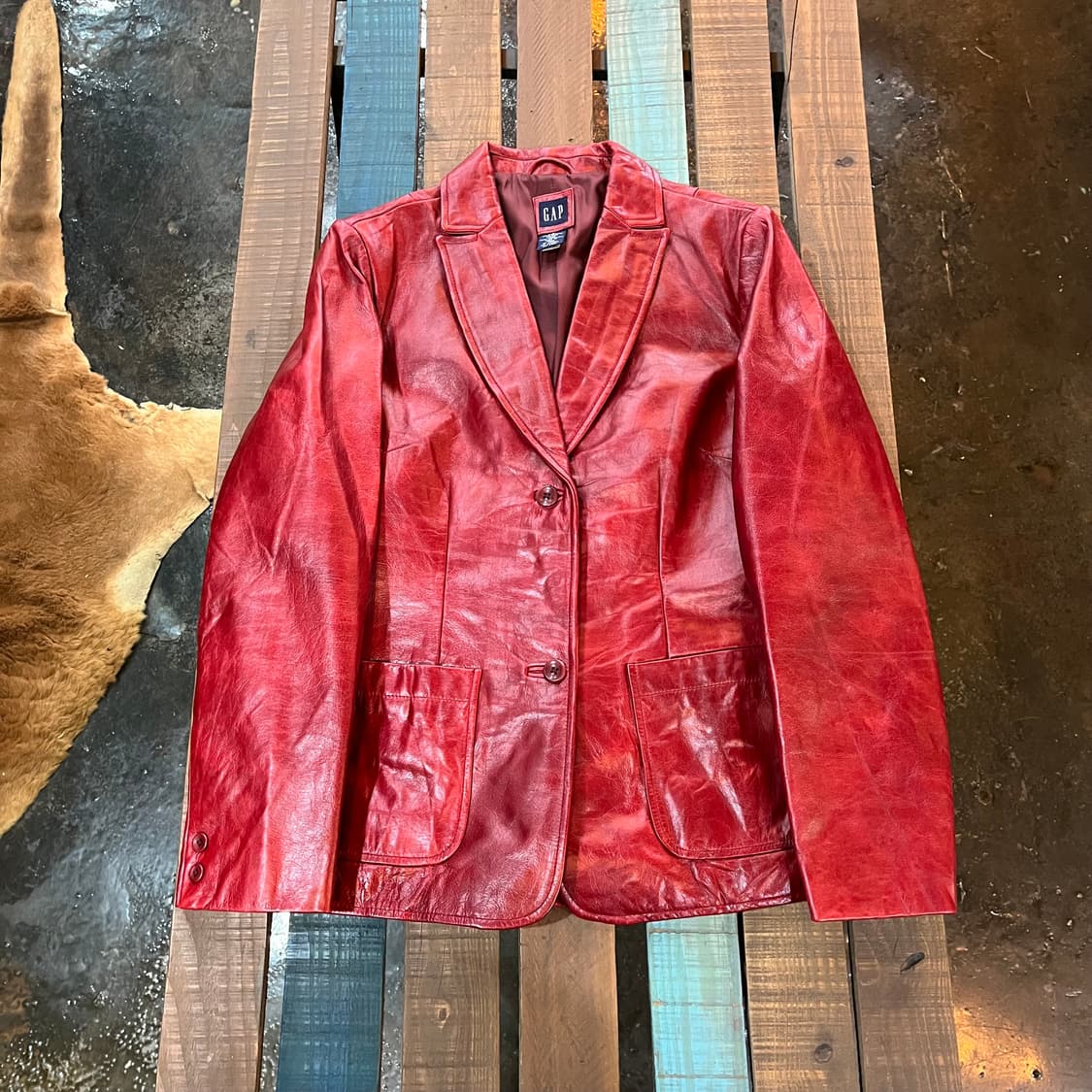 올드갭 가죽 자켓 Old Gap 상품이미지2