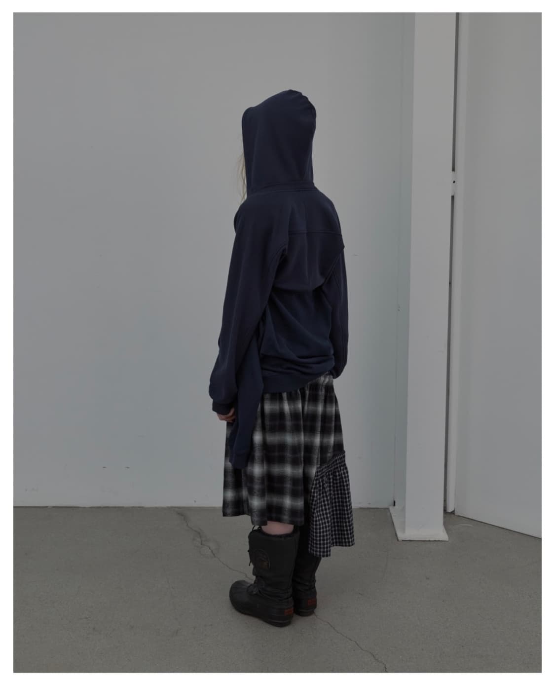 LCDC 후디 볼레로 네이비 상품이미지2