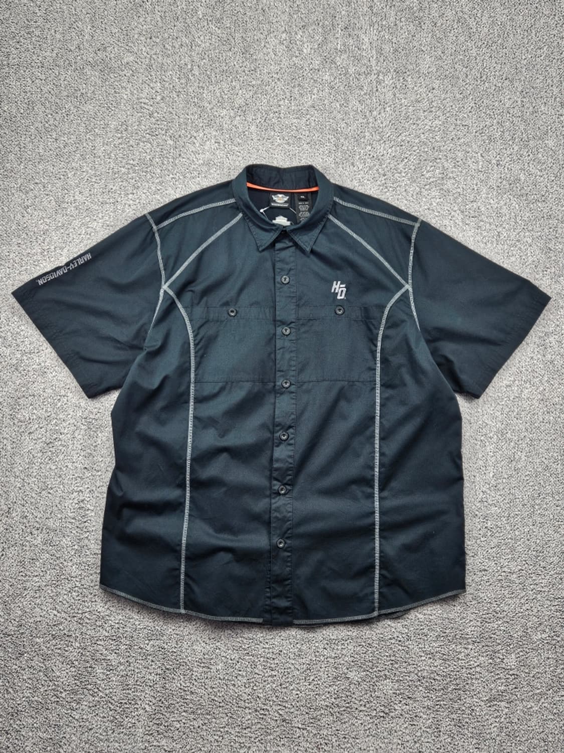 할리데이비슨 바이커 하프 반팔 셔츠 ( 2XL ) / 11861 상품이미지2