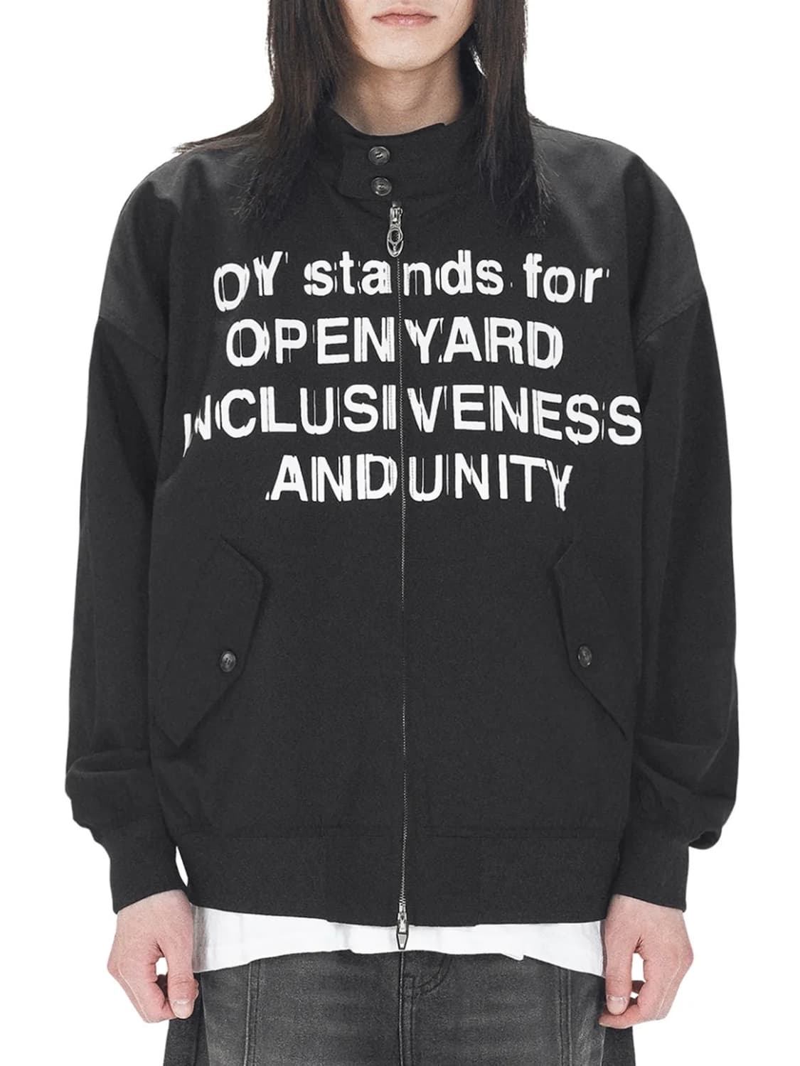 (택O) (새상품) 오와이 OY 센스 헤링턴 자켓 (블랙) (1) 상품이미지1