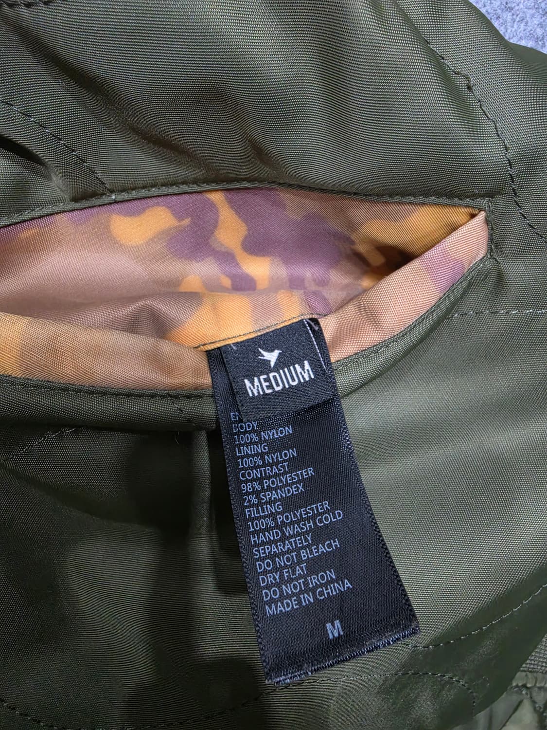 KONUS 코너스 카모플라쥬 리버시블 양면 항공 점퍼 M 상품이미지10