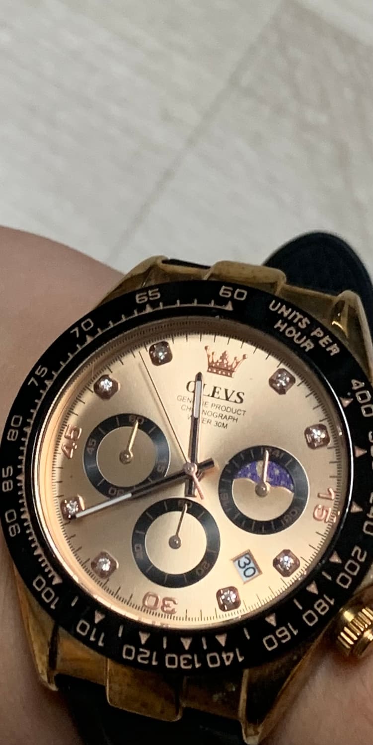 로즈골드 시계 상품이미지2