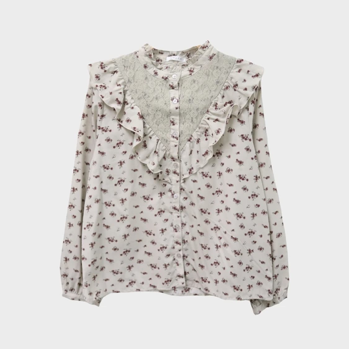 코르자 플라워 레이스 히메갸루 블라우스 61451 상품이미지1