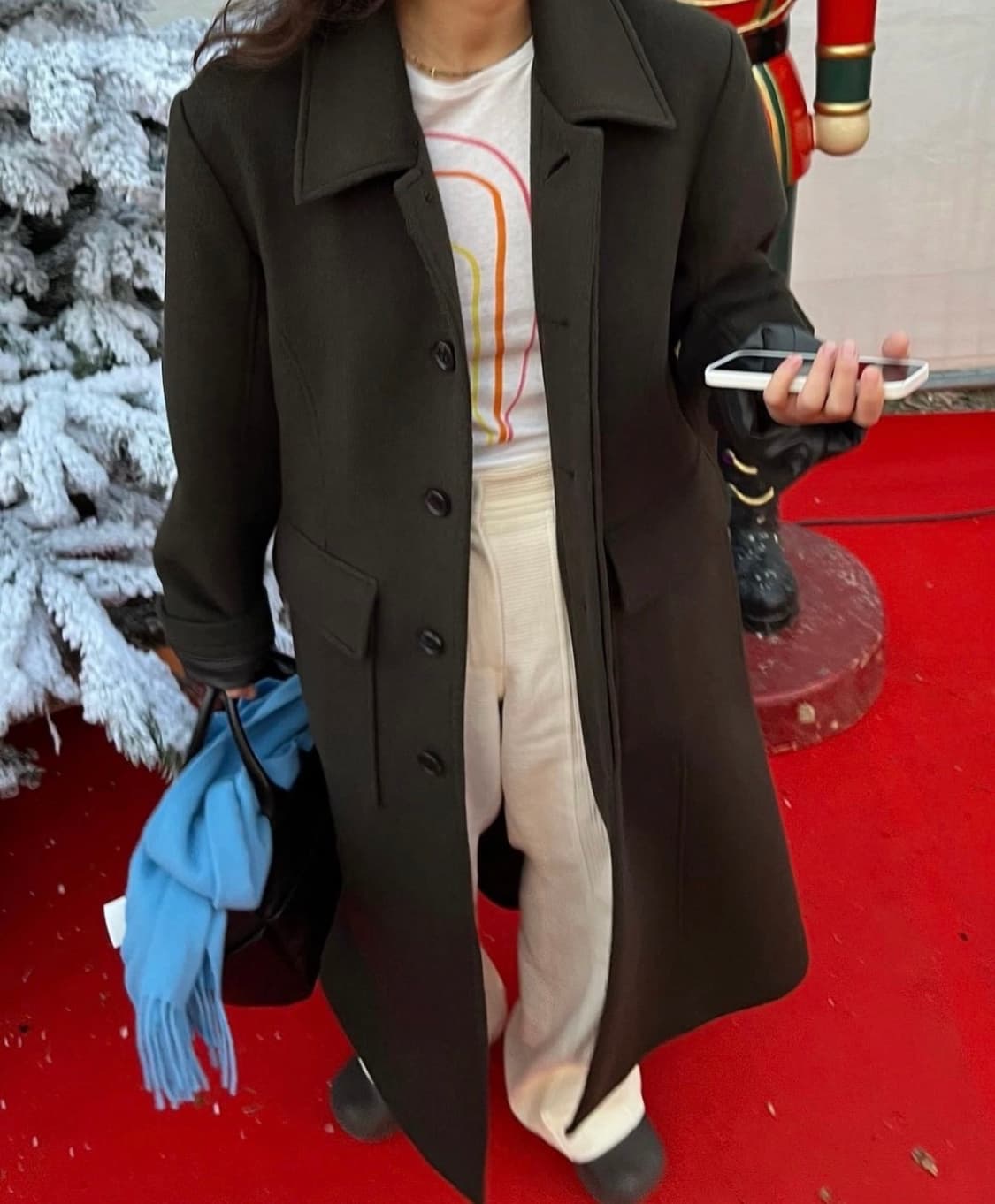 Ethos belted long coat 상품이미지3