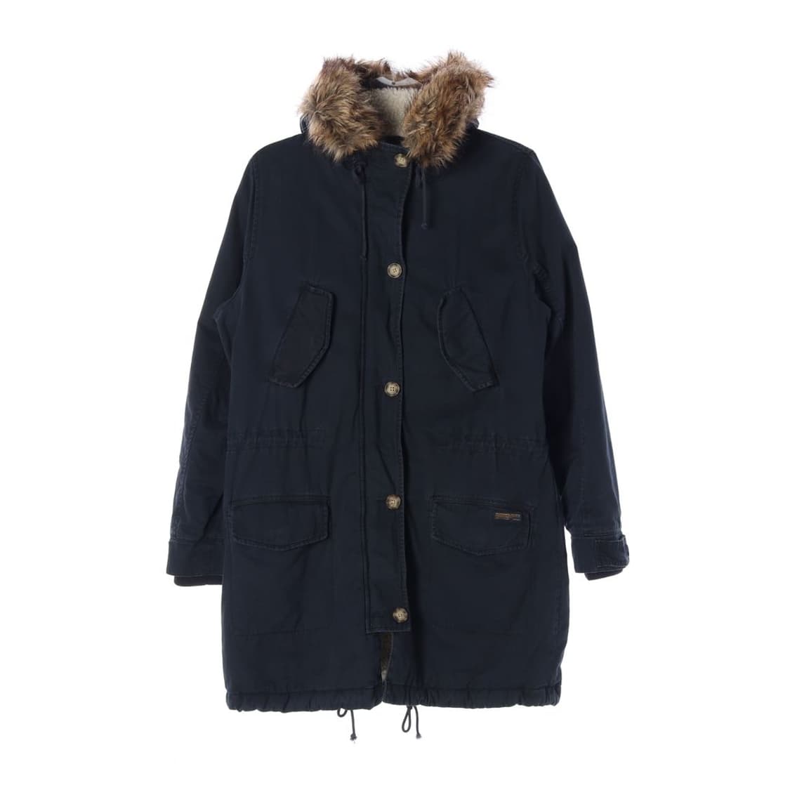 아베크롬비 퍼안감 롱파카 L 상품이미지1