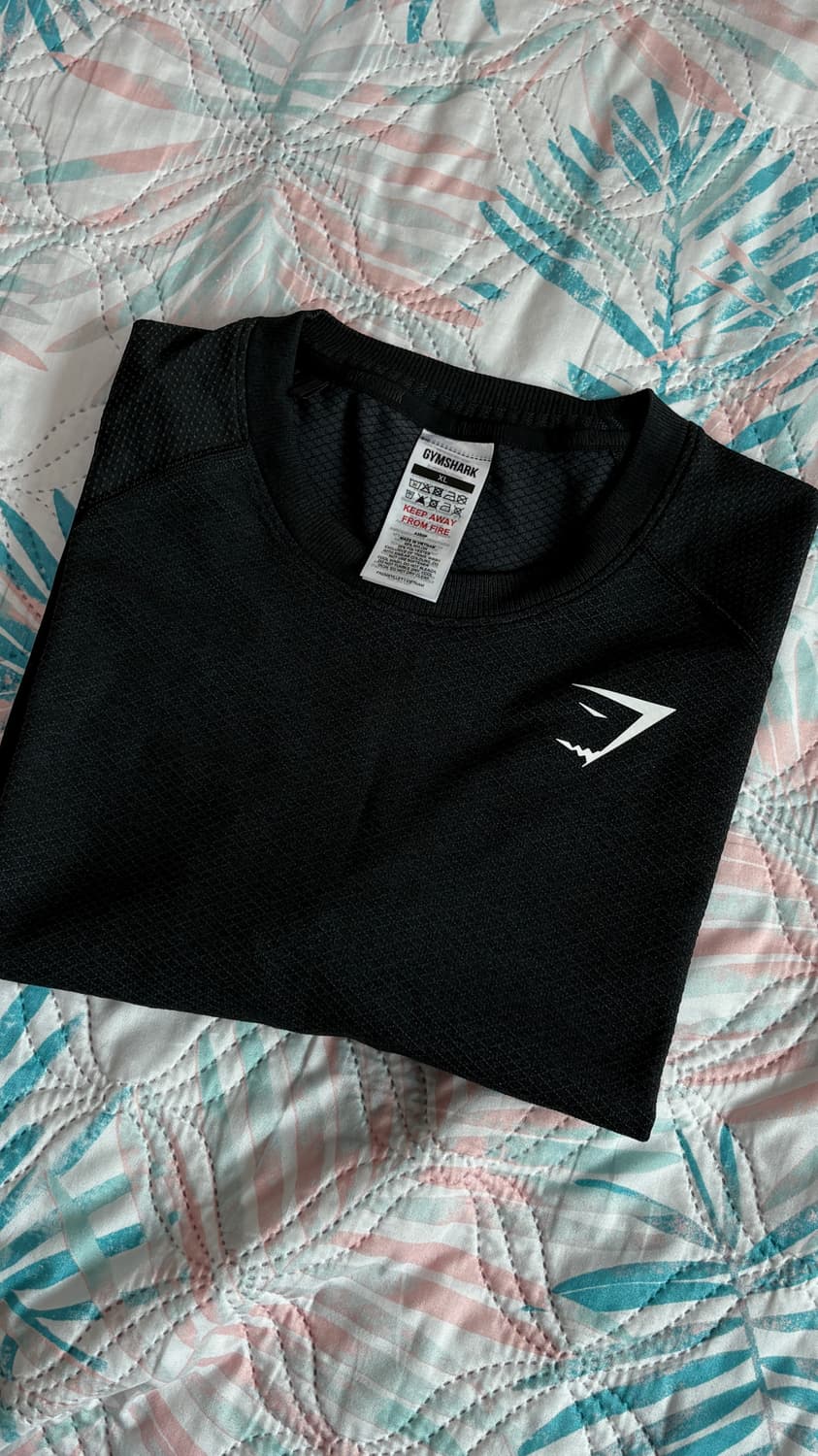 짐샤크 바이탈 심리스 반팔 상품이미지1