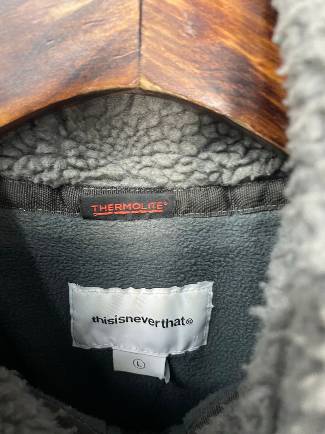 디스이즈네버댓 SP 셰르파 플리스 자켓 H1025 상품이미지6